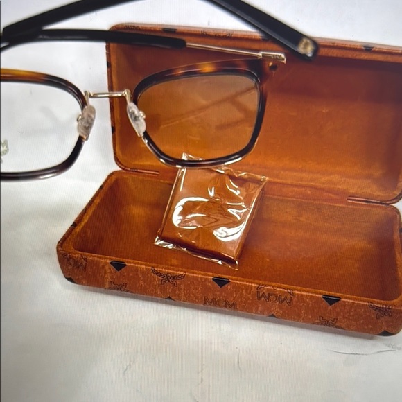 MCM Brown Visetos Sunglasses with Case main image 12